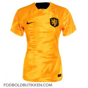 Holland Hjemmebanetrøje Dame VM 2022 Kortærmet